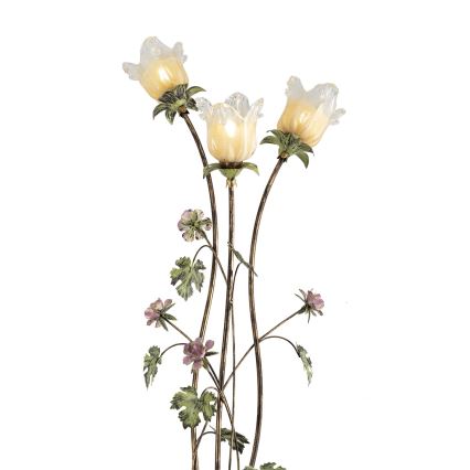 Λάμπα δαπέδου ROSALIA 3xE14/40W/230V κίτρινο