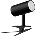 Λάμπα με κλιπ PUNTO 1xGU10/9W/230V μαύρη