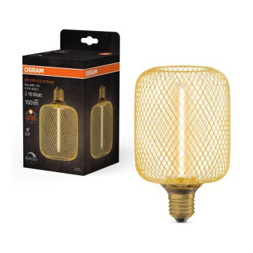 Λαμπτήρας Dimming LED DECOR FILAMENT E27/3,5W/230V 1800K χρυσαφί - Osram
