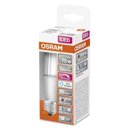 Λαμπτήρας Dimming LED E27/11W/230V 6500K CRI 90 - Osram
