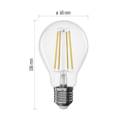 Λαμπτήρας Dimming LED FILAMENT A60 E27/7,5W/230V 4000K