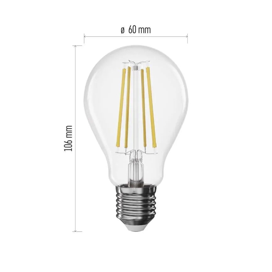 Λαμπτήρας Dimming LED FILAMENT A60 E27/7,5W/230V 4000K