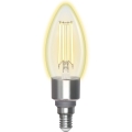 Λαμπτήρας Dimming LED FILAMENT C35 E14/4,5W/230V 2700-6500K Wi-Fi - Aigostar