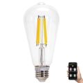 Λαμπτήρας Dimming LED FILAMENT MESH Smart ST64 E27/6W/230V 2700-6500K - Aigostar