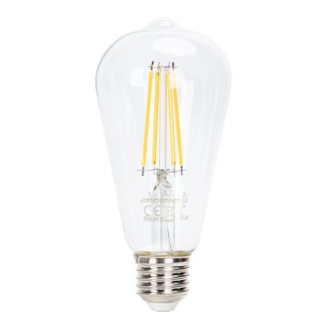 Λαμπτήρας Dimming LED FILAMENT ST64 E27/6W/230V 2700K - Aigostar