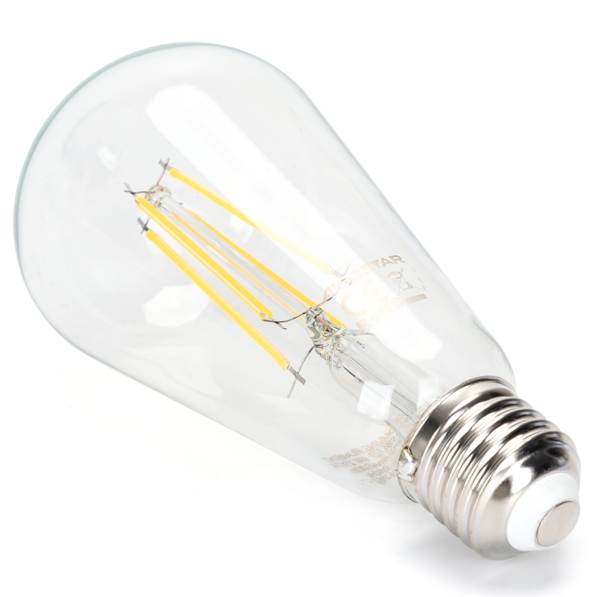 Λαμπτήρας Dimming LED FILAMENT ST64 E27/6W/230V 2700K - Aigostar