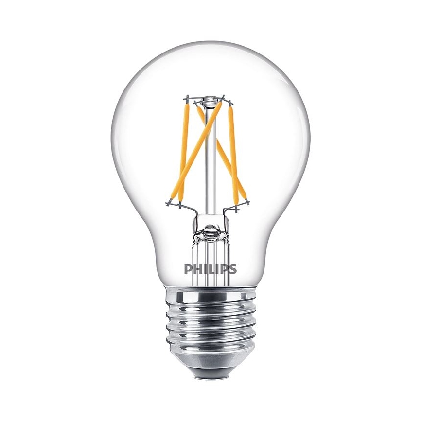Λαμπτήρας Dimming LED Philips Warm Glow A60 B22/7W/230V 2200-2700K CRI 90