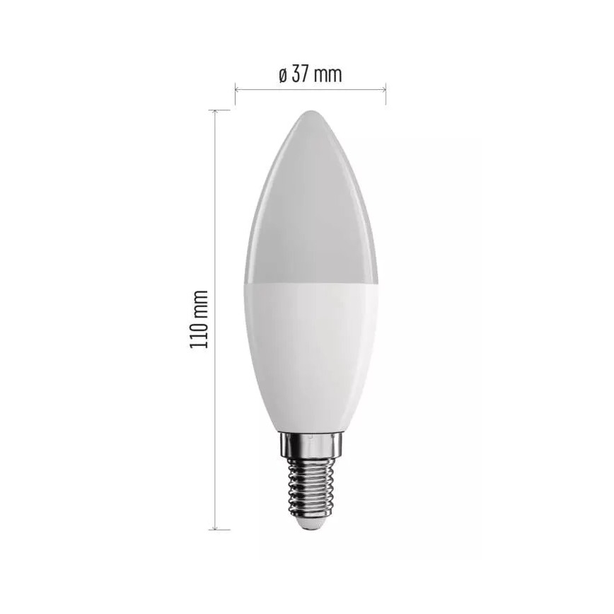 Λαμπτήρας dimming LED RGB GoSmart E14/4,8W/230V 2700-6500K Wi-Fi Tuya