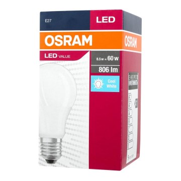 Λαμπτήρας LED A60 E27/9,5W/230V 4000K - Osram