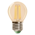 Λαμπτήρας LED CLASIC AMBER G45 E27/4W/230V 2200K -  Brilagi