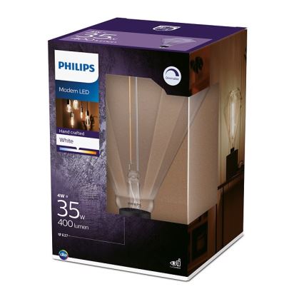 Λαμπτήρας LED Dimmable Philips E27 / 4W / 230V 3000K
