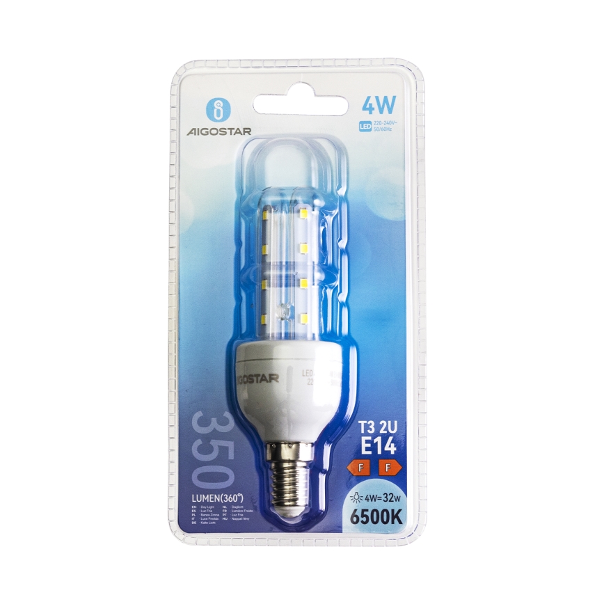 Λαμπτήρας LED E14/4W/230V 6500K - Aigostar