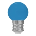 Λαμπτήρας LED E27/1W/230V 5500-6500K μπλε