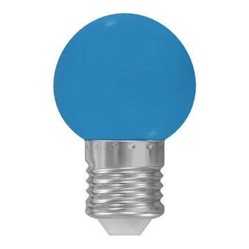 Λαμπτήρας LED E27/1W/230V 5500-6500K μπλε