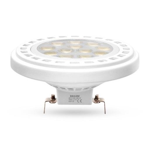 Λαμπτήρας LED ECOLINE AR111 G53/12W/12V 4000K 30° λευκό - Brilagi
