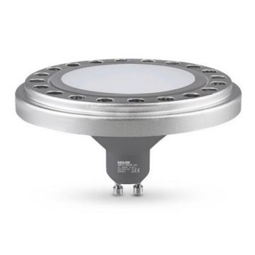 Λαμπτήρας LED ECOLINE AR111 GU10/12W/230V 3000K 120° ασημί - Brilagi