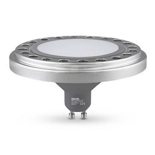 Λαμπτήρας LED ECOLINE AR111 GU10/12W/230V 3000K 120° ασημί - Brilagi
