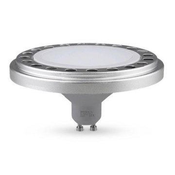 Λαμπτήρας LED ECOLINE AR111 GU10/15W/230V 3000K 120° ασημί - Brilagi