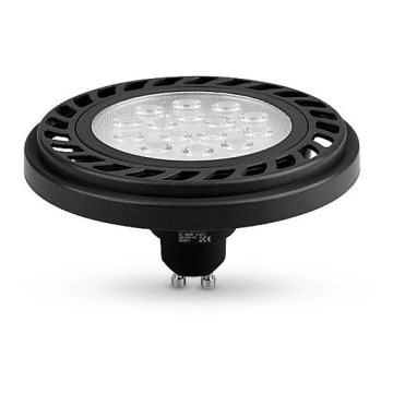 Λαμπτήρας LED ECOLINE SOFT AR111 GU10/9W/230V 3000K 30° μαύρο - Brilagi