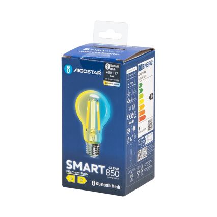 Λαμπτήρας Dimming LED FILAMENT MESH Smart A60 E27/6W/230V 2700-6500K - Aigostar