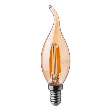 Λαμπτήρας LED FILAMENT AMBER E14/4W/230V 2200K