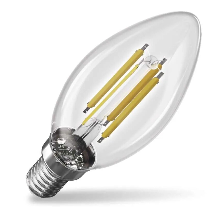 Λαμπτήρας LED FILAMENT E14/3,8W/230V 2700K Ενεργειακή κλάση A