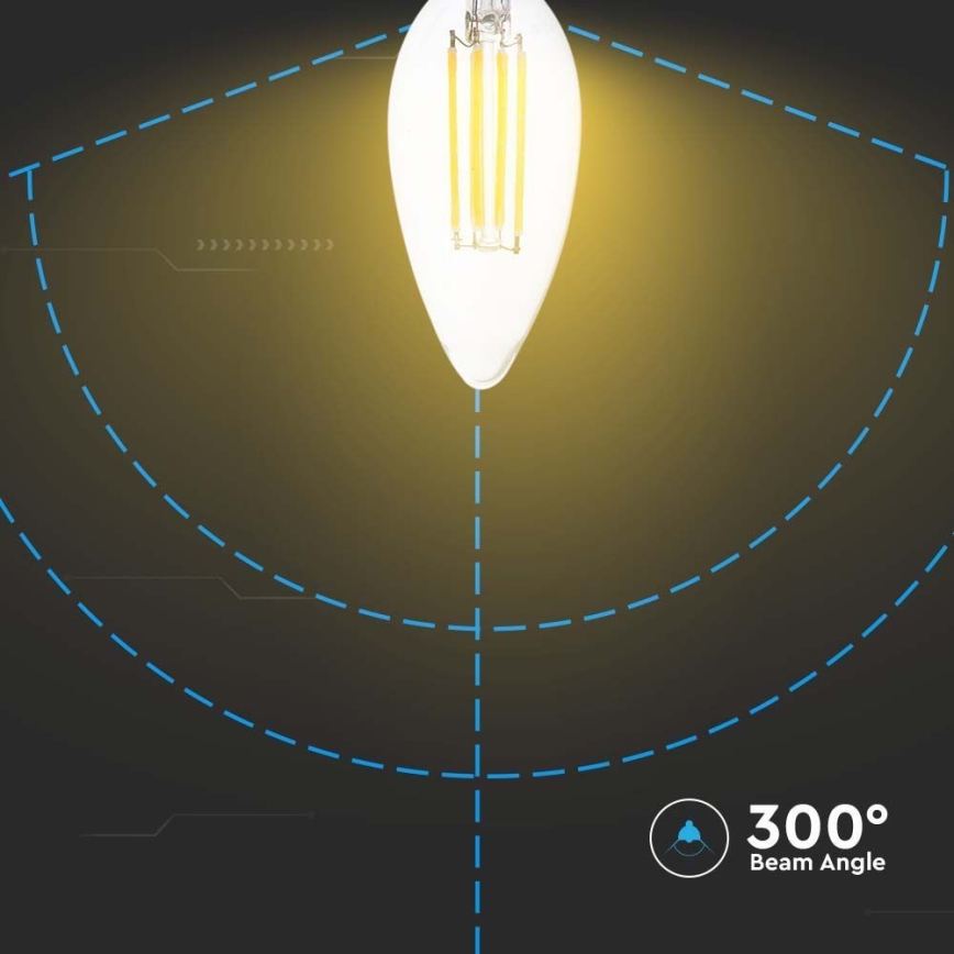 Λαμπτήρας LED FILAMENT E14/5,5W/230V 4000K