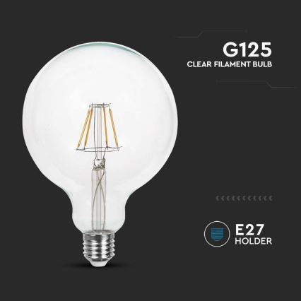 Λαμπτήρας LED FILAMENT G125 E27/10W/230V 4000K