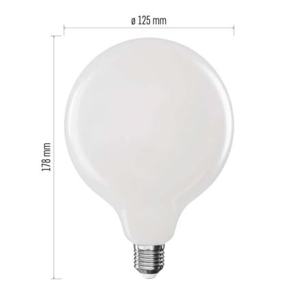 Λαμπτήρας LED FILAMENT G125 E27/18W/230V 4000K