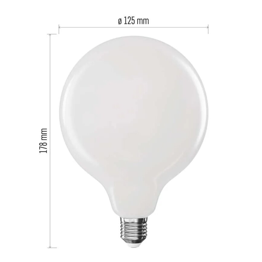 Λαμπτήρας LED FILAMENT G125 E27/18W/230V 4000K
