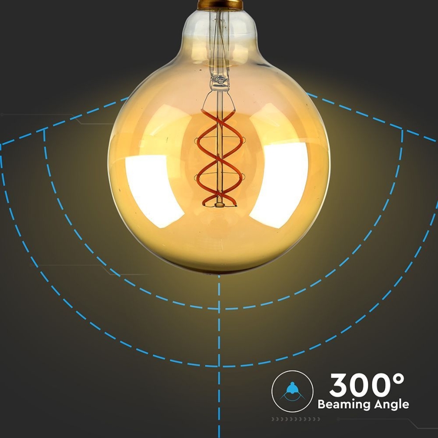 Λαμπτήρας LED FILAMENT G125 E27/5W/230V 1800K