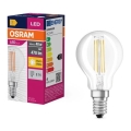 Λαμπτήρας LED FILAMENT P40 E14/4W/230V 2700K - Osram