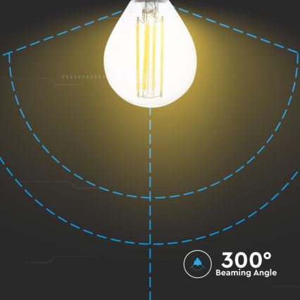 Λαμπτήρας LED FILAMENT P45 E14/6W/230V 2700K