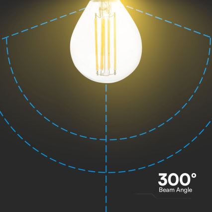 Λαμπτήρας LED FILAMENT P45 E14/6W/230V 4000K