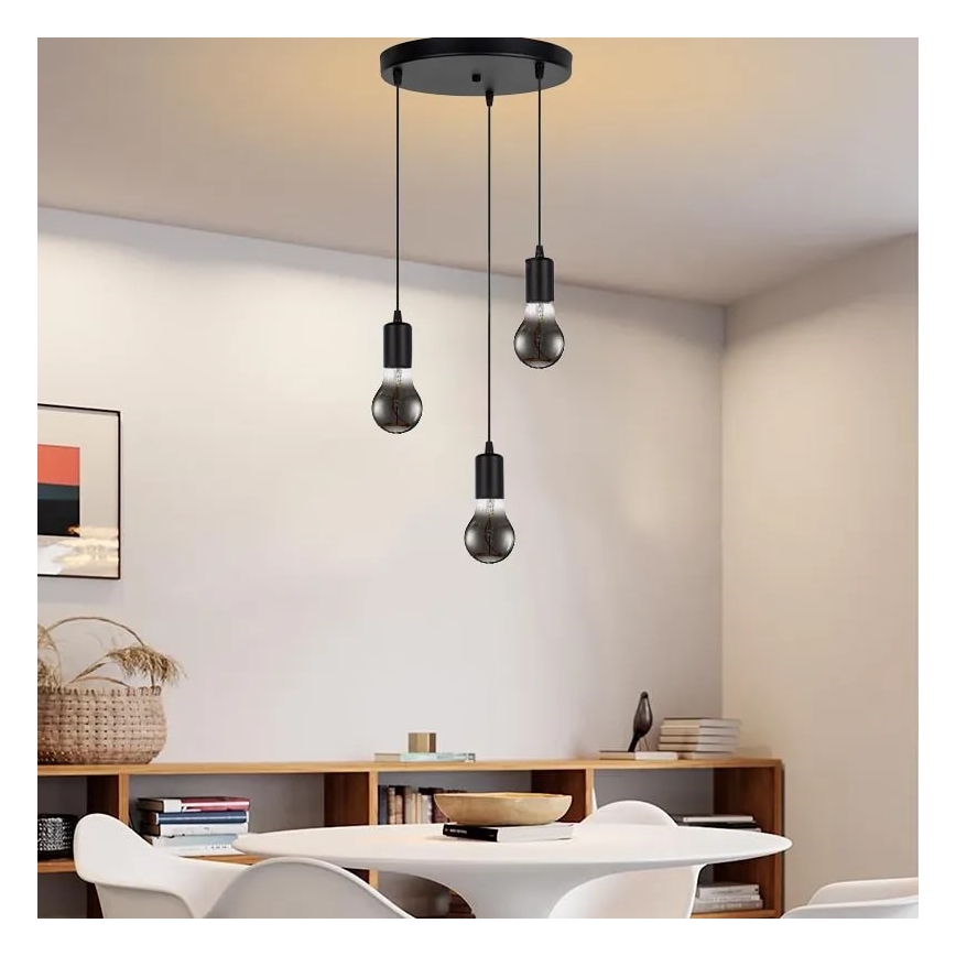 Λαμπτήρας LED FILAMENT SHAPE A60 E27/4W/230V 1800K smoky