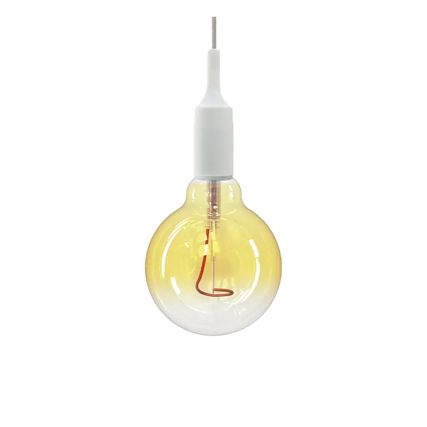 Λαμπτήρας LED FILAMENT SHAPE G95 E27/4W/230V 1800K κίτρινο