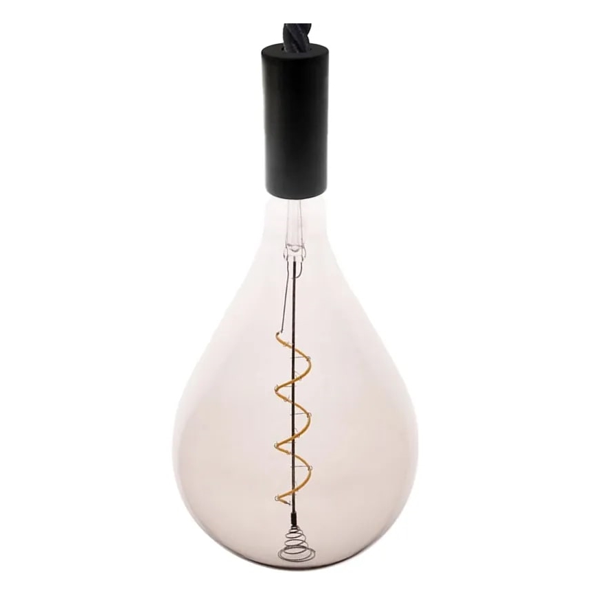 Λαμπτήρας LED FILAMENT SPIRAL SMOKE A165 E27/4W/230V 2000K
