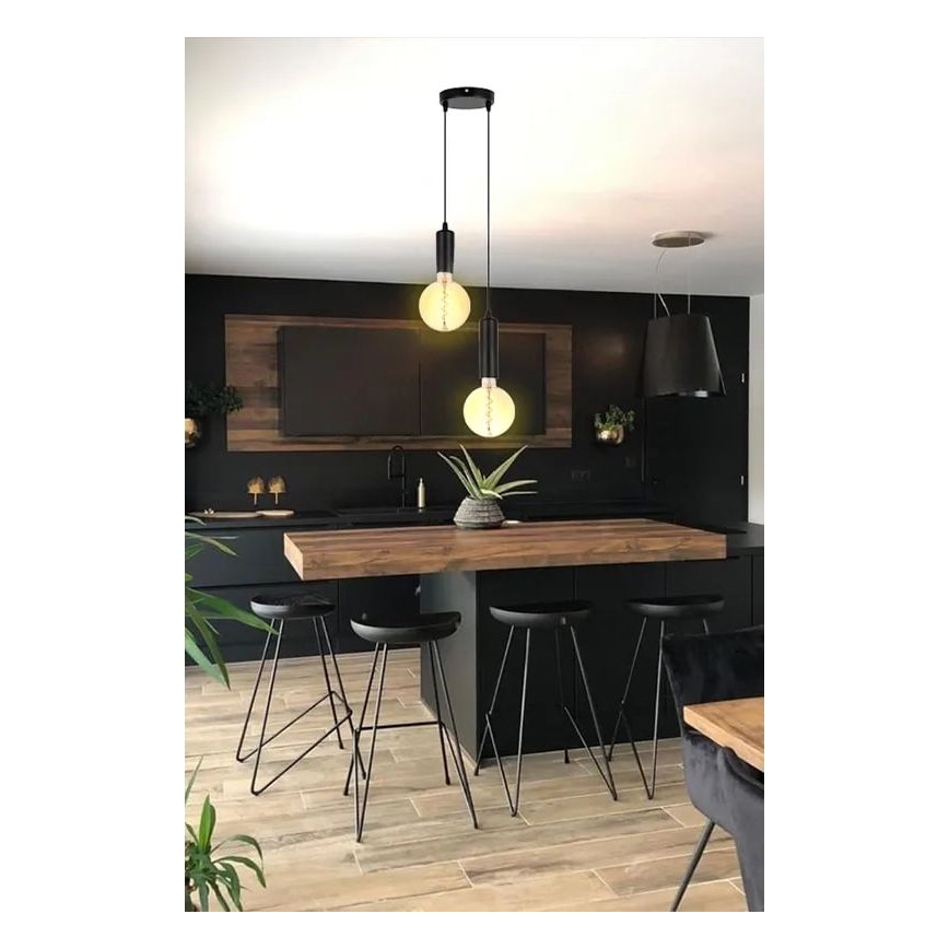 Λαμπτήρας LED FILAMENT SPIRAL VINTAGE G200 E27/4W/230V 2000K