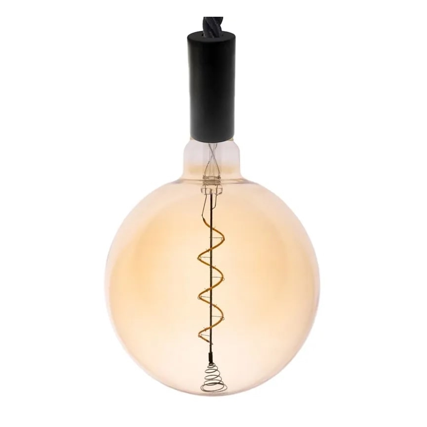 Λαμπτήρας LED FILAMENT SPIRAL VINTAGE G200 E27/4W/230V 2000K