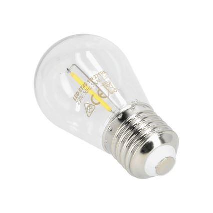 Λαμπτήρας LED FILAMENT ST45 E27/1W/230V 2700K