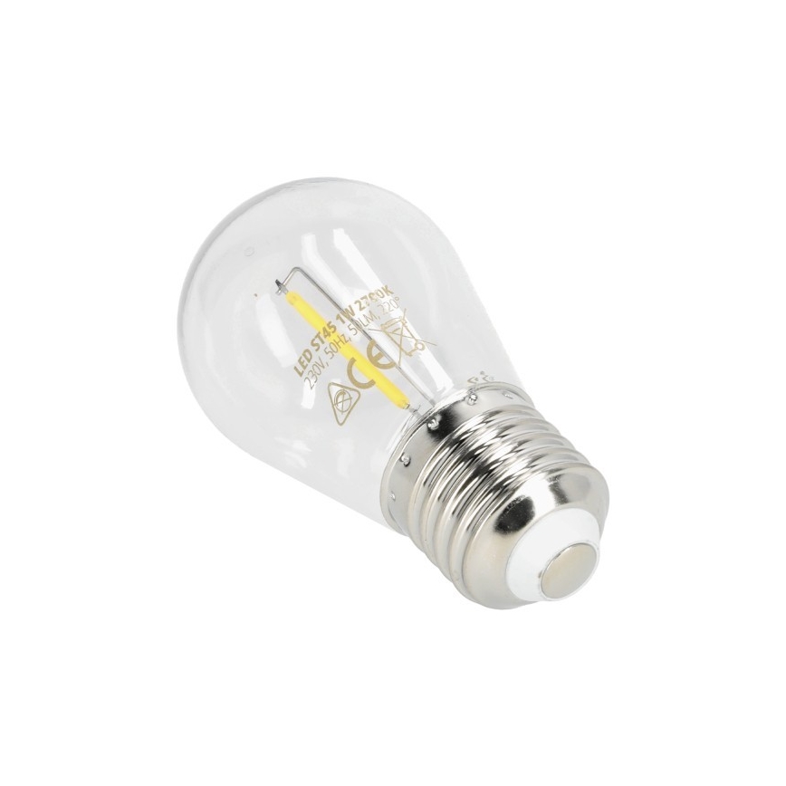 Λαμπτήρας LED FILAMENT ST45 E27/1W/230V 2700K