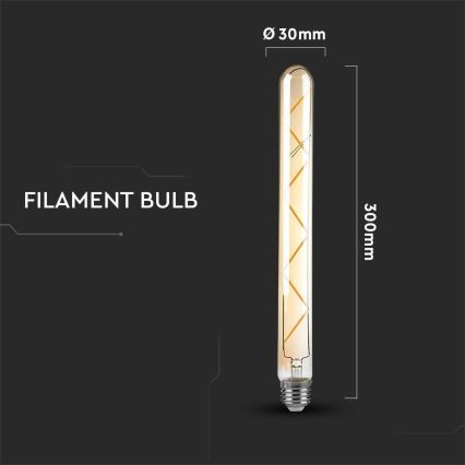 Λαμπτήρας LED FILAMENT T30 E27/7W/230V 2200K