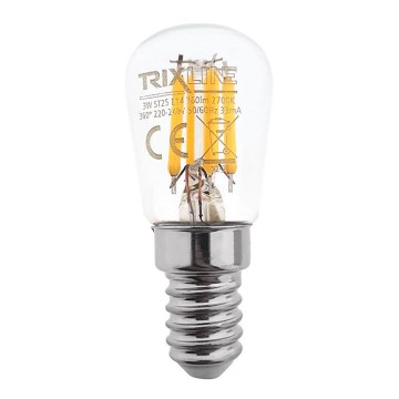 Λαμπτήρας LED FILAMENT VINTAGE ST25 E14/3W/230V 2700K