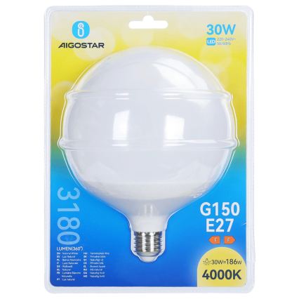 Λαμπτήρας LED G150 E27/30W/230V 4000K - Aigostar