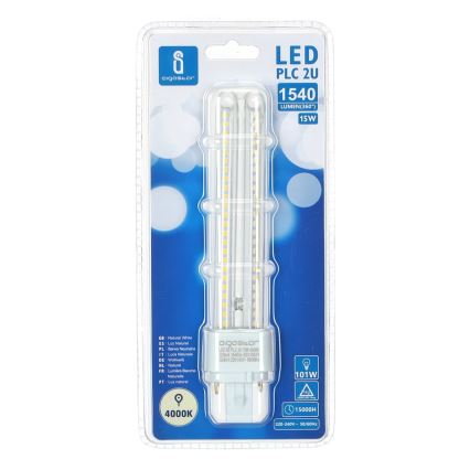 Λαμπτήρας LED G24D-3/15W/230V 4000K - Aigostar
