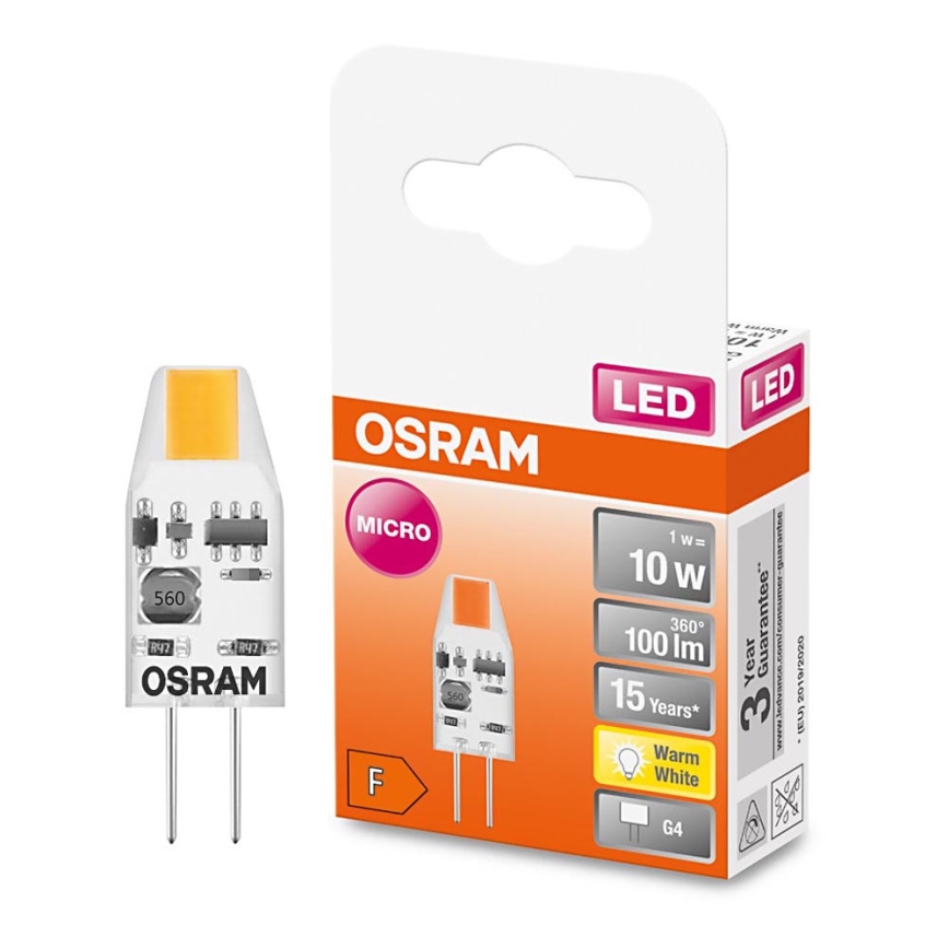 Λαμπτήρας LED G4/10W/12V 2700K - Osram