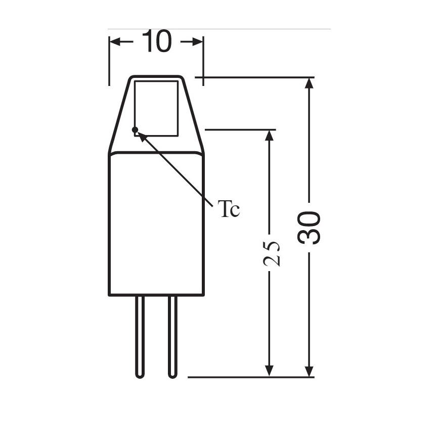 Λαμπτήρας LED G4/10W/12V 2700K - Osram