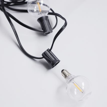 Λαμπτήρας LED G40 E12/0,6W/24V 6000K - Brilagi