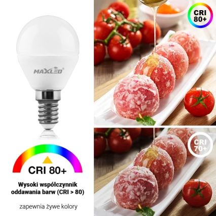 Λαμπτήρας LED G45 E14/7W/230V 4000K