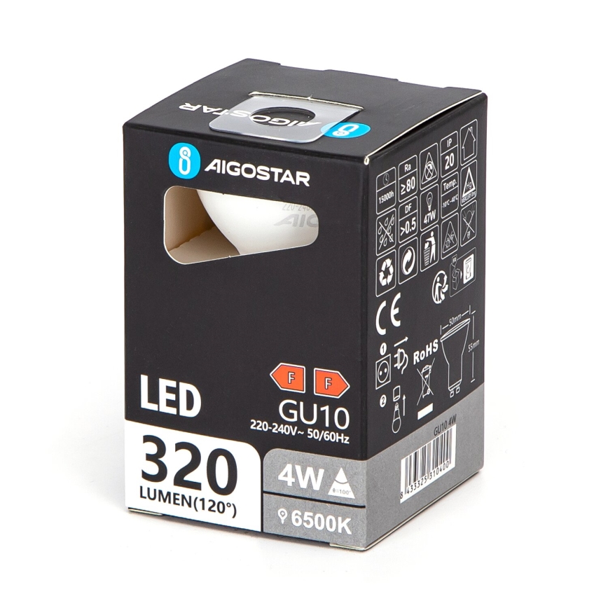 Λαμπτήρας LED GU10/4W/230V 6500K - Aigostar